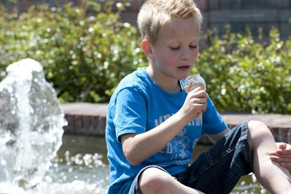 Eis essen | Klein Vink
